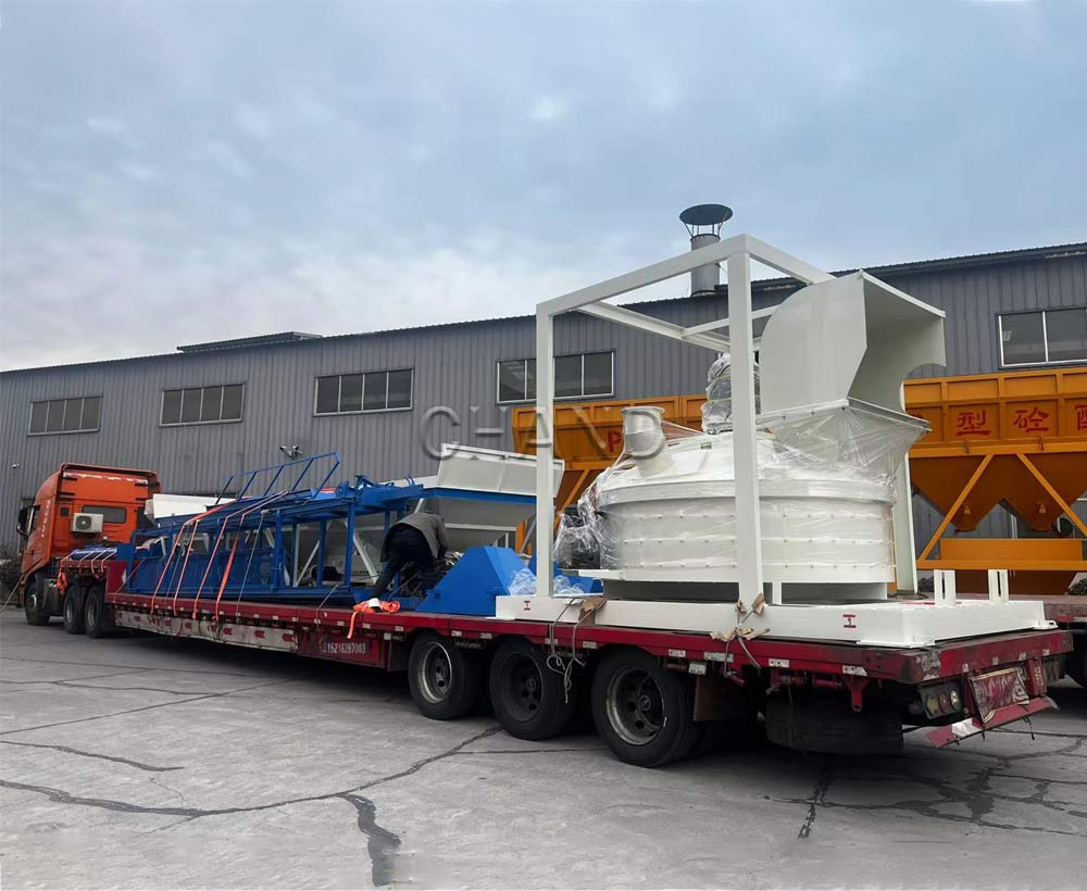 MP1000 planetary concrete mixer shipped cost for sale