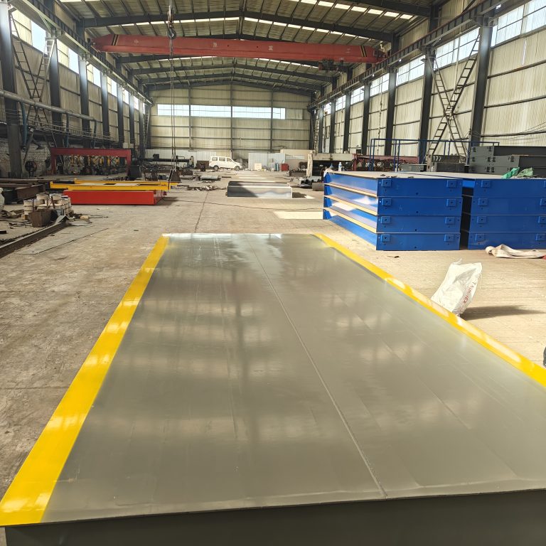 Weighbridge layout and floor space